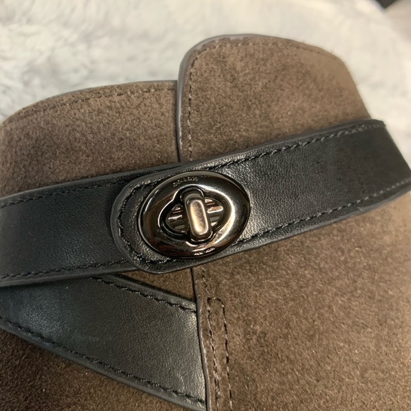 🆕Coach Suede Booties - Picture 3 of 5